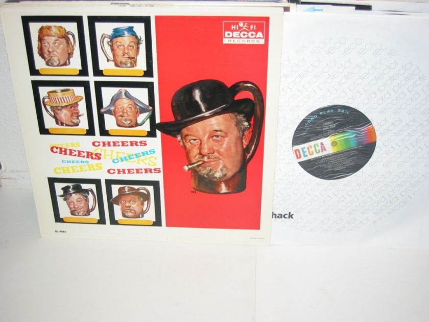 BURL IVES Cheers 12 LP Decca DL 8886  