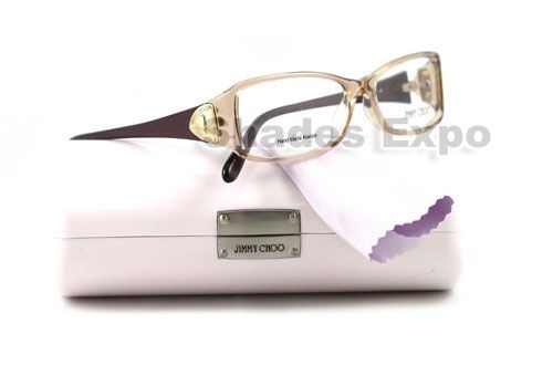 NEW JIMMY CHOO EYEGLASSES JC 31 BROWN YBQ JC31 AUTH  