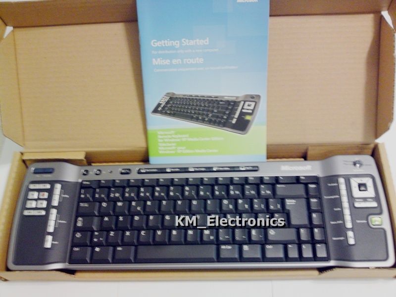 NEW Microsoft Media Center PC TV Remote KB&MS ZV7 00005  