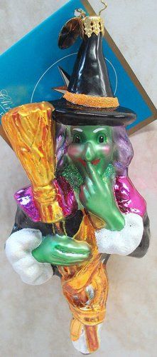 RADKO Hideous Lydia ORNAMENT Witch HALLOWEEN 1012258  