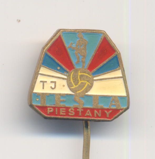 TESLA / TJ TESLA , PIESTANY ,CZECHOSLOVAKIA , lapel pin  