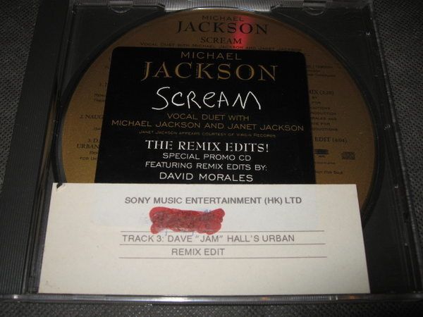 Michael Jackson Scream Childhood 6 Trks Promo CD  