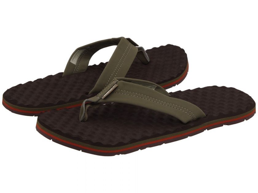   Flippee Eco Certified Nubuck Vegan Biodegradable Sandals New  