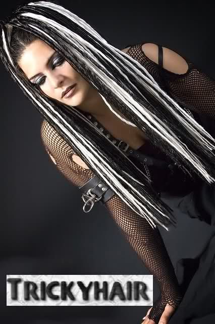 80x Dreadlox Cyberlocks Extensions Hairfall Cyber #D  