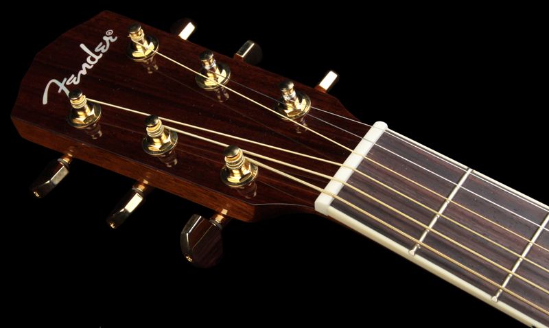 Ébano clásico Fretboard de guitarra acústica de la defensa CN 320AS 