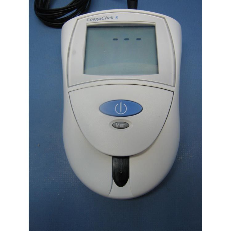 CoaguChek S Blood Coagulation PT / INR Meter W/Electronic Quality 