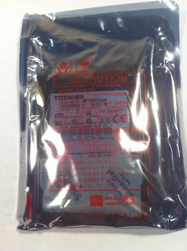 NEW TOSHIBA HDD2D08 100GB 2.5 IDE LAPTOP HARD DRIVE  