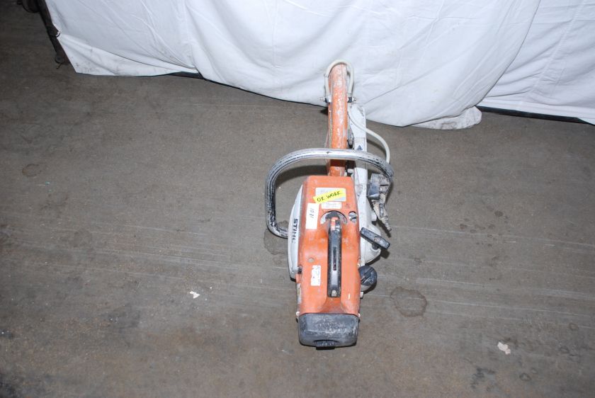 STIHL TS400 TS 400 CONCRETE CUTTING SAW, TESTED INV=1081  