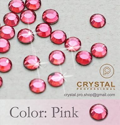 14400 Pink Iron on ss10 Hotfix Rhinestones 3mm 10ss  