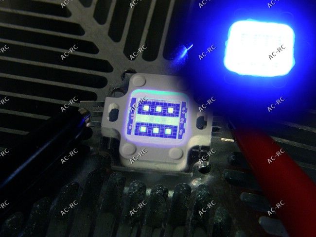 Ready to use 10W Actinic Blue Hybrid Led Floodlight for Aquarium