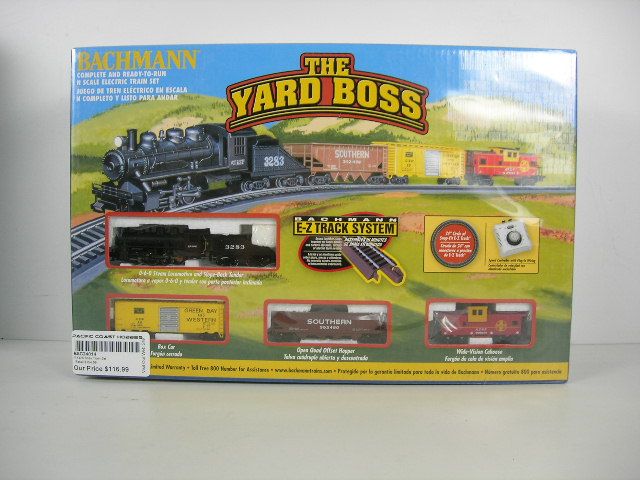 Bachmann N Scale Yard Boss Train Set BAC24014  