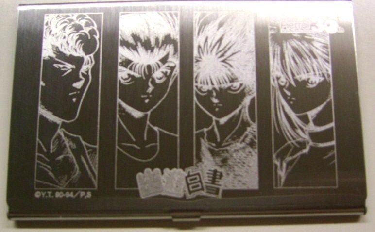 Yu Yu Hakusho card case official anime Yusuke Hiei  