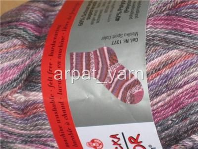 Schoeller Stahl Fortissima Socka Mexiko SOCK YARN 1377  