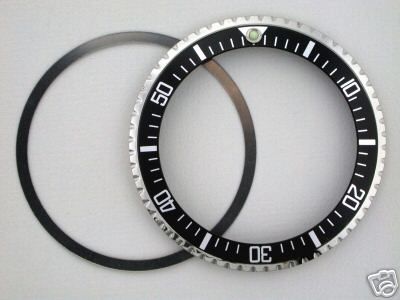 BEZEL & INSERT FOR ROLEX SUBMARINER MILITARY 5517/1680  