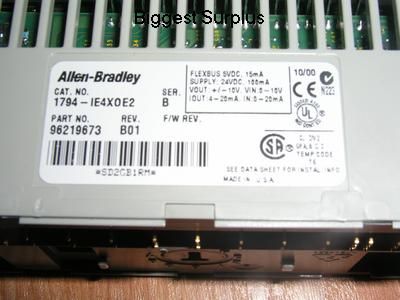 NEW ALLEN BRADLEY 1794 IE4XOE2/B FlexIO 1794IE4X0E2 NIB  