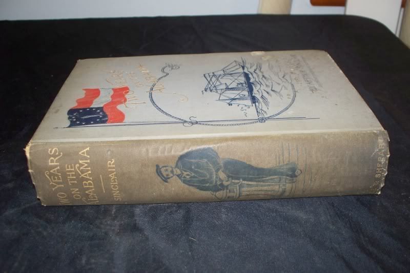 1895 Two Years on Alabama Civil War Book Confederate Il  