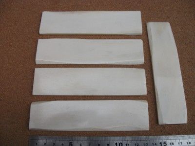 Large Flat Bone Blank 135 x 35 mm Box Restoration  