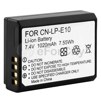   li ion battery for eos rebel t3 quantity 2 always be ready for that