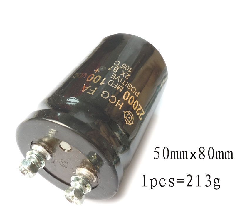 100V 22000uf Electrolytic Capacitor Radial 50x80mm x 1  