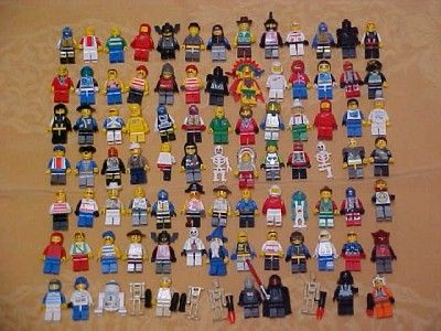   LOT LEGO 90 FIGURES STAR WARS FERRARI MOTORCYCLE BASES BLOCKS  