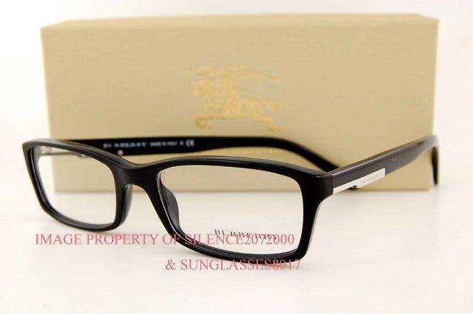   BURBERRY Eyeglasses Frames BE 2077 3001 BLACK UNISEX 100% Authentic