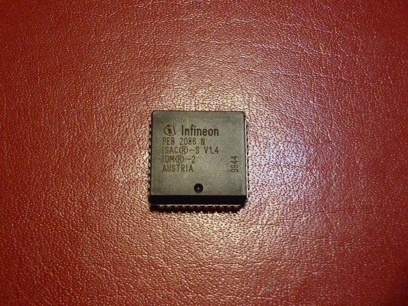 INFINEON # PEB 2086N V1.4 IC PEB2086 2086N 44 PIN PLCC ISDN LINE 