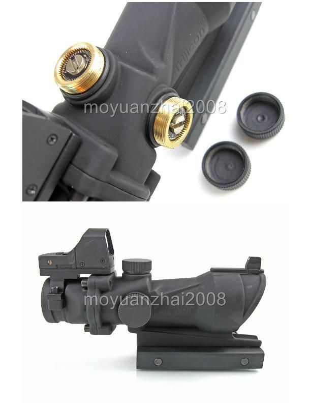 ACOG Style 4X32 BDC With Reflex Red Dot Scope  