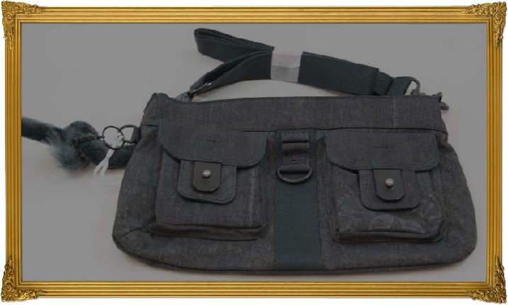 NWT*KIPLING*VINTAGE LAILAT*SHOULDER*XBODY*PURSE*BLACK  