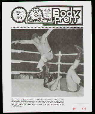 Wrestling Program 1978 Edmonton Harley Race  