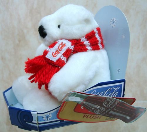 BOYDS BEARS Nancy PLUSH Cheerleader COCA COLA 919965  