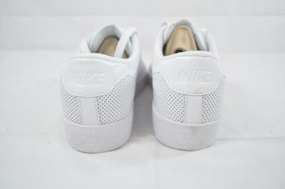   LEATHER 407732 105 WHITE ON WHITE PERFORATED PERF 10.5 (3042)  