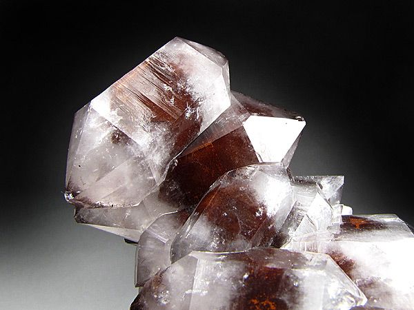 Red Phantom Quartz, Orange River, South Africa  