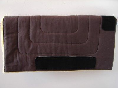 KODEL Horse Saddle Blanket Pad 32x32 BROWN BLACK  