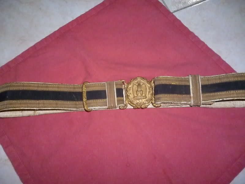 RARE ITALIAN FASCIST BELT FOR FASCIST DAGGER.MVSN  KNIFE.SWORD WW2 WW1 