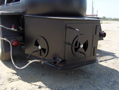 BBQ PIT SMOKER concession trailer / gas starter HOG GRILL 500G 