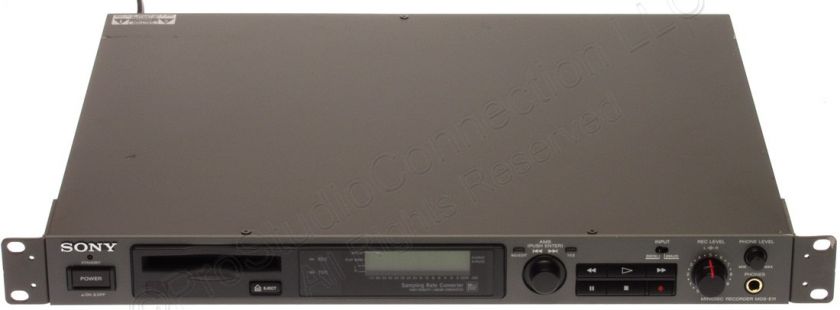 Sony MDS E11 MD Minidisc S/PDIF Digital Audio Recorder Pro Balanced 