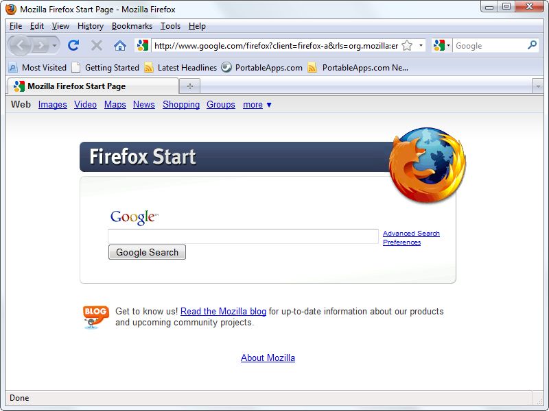 Mozilla Firefox, Portable Edition is the popular Mozilla Firefox web 