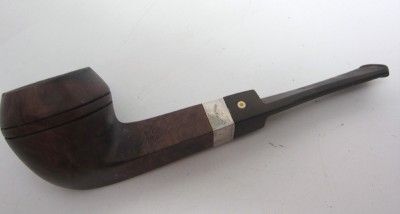 Estate PIPE Briar Lot 2 Whitehall RED DOT Sterling Silver MONTFORD 