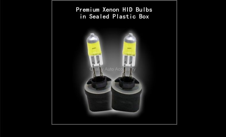 893 3000K GOLDEN YELLOW 2 XENON FOG LIGHT BULBS 12V  