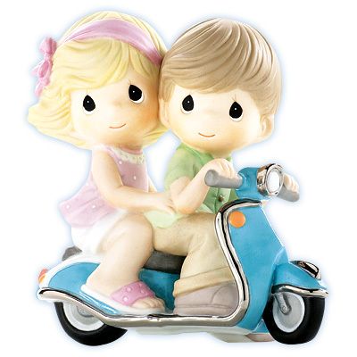 Precious Moments Wheelie Fun With You Scooter 940021  