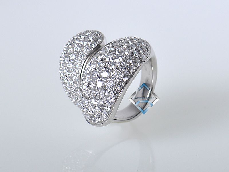 WOW de Grisogono Contrario Diamond White Gold Ring  