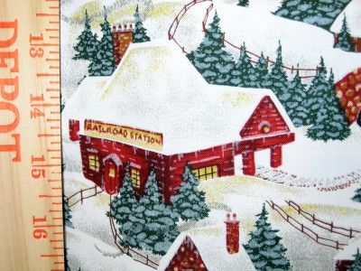 FABRIC   SNOW TOWN FROM BLANK TEXTILES  