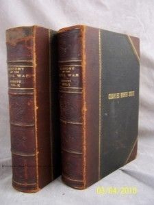 History Civil War America JOHN S C ABBOTT Leather 1864  