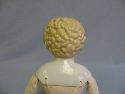 16 ½ Antique ABG BLONDE CHINA CHILD c1880 Kinderkopf Perfect Head 