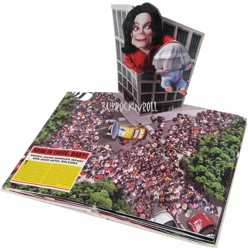   Up Artwork Celebrity Meltdowns Book   Michael Jackson Paris Hilton NEW