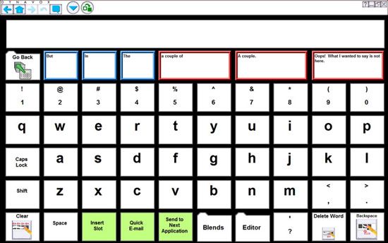 Adult / QWERTY Keyboard / Independent Communicator