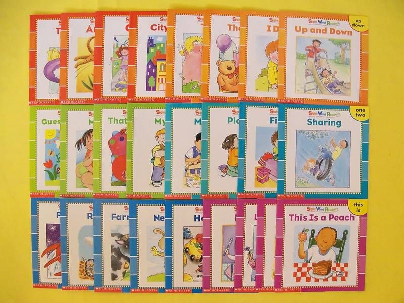 25 NEW SIGHT WORD READERS TEACHING READING KIDS LOT  