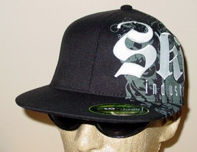 New Skin Industries AFTER MIDNIGHT Crown Flexfit hat S/M SICK LID 