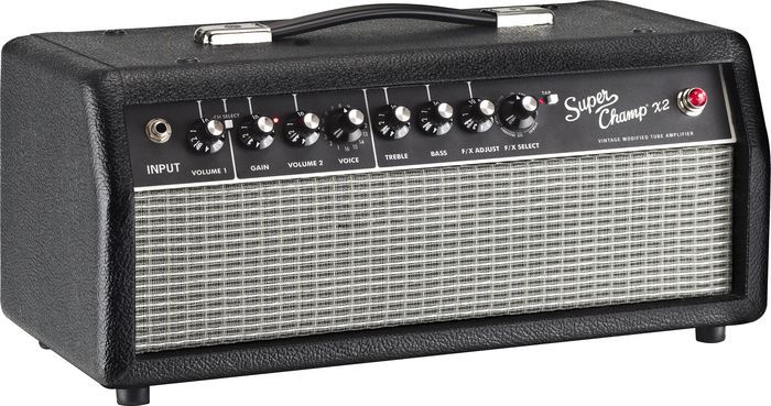 Fender Super Champ X2 HD 15W Tube Guitar Amp Head Black 885978117437 