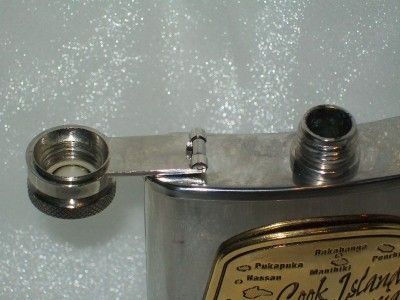 Stainless Steel Cook Islands Polynesia Collectors Flask Islay Mist 